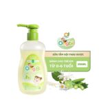Sữa tắm gội thảo dược trẻ em 0-6 tuổi Ongbi 200ml - KM 40ml thể tích