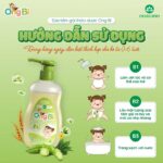 Sữa tắm gội thảo dược trẻ em 0-6 tuổi Ongbi 200ml - KM 40ml thể tích - Ảnh 3