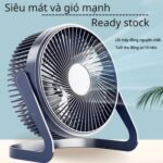 Quạt sạc mini để bàn tiện lợi cổng sạc USB - Ảnh 8