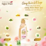 Sữa tắm dược liệu Ngọc Thảo trắng hồng - Ảnh 2